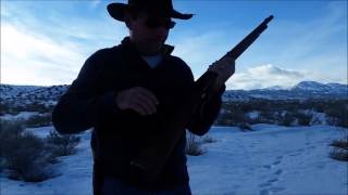 Winchester 1886 Trapper 4570 16quot barrel [upl. by Aciamaj]