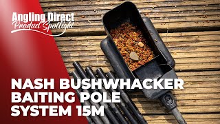 Nash Bushwhacker Baiting Pole System 15m – Carp Fishing Product Spotlight [upl. by Kyd]