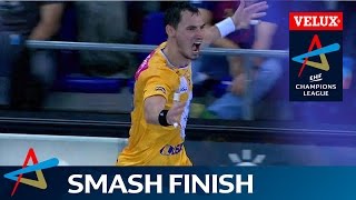 Lijewski smashes it for Kielce vs FC Barcelona  VELUX EHF Champions League [upl. by Ginder]