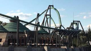 USJ フライングダイナソー 試運転  Flying Dinosaur test running [upl. by Munsey]