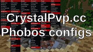 Phobos Config Relase CrystalPvPcc [upl. by Iaoh439]