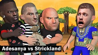 Adesanya fighting Strickland instead of Dricus [upl. by Aiht92]