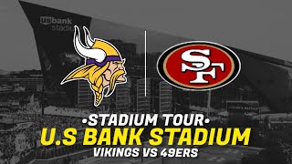 US BANK STADIUM TOUR Brock Purdy’s complex job in 49ers  Vikings without CMC [upl. by Tali]