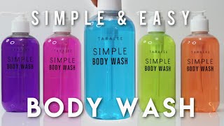 DIY Easy Body Wash for Beginners  Free Recipe [upl. by Lleret170]