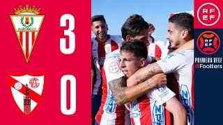 RESUMEN  Algeciras CF 30 Sevilla Atlético  PrimeraRFEF  Jornada 35  Grupo 2 [upl. by Yerd700]