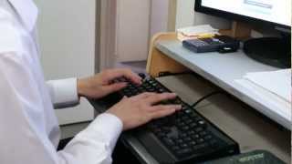 Newbie Typist gets 87 WPM With 2 Finger Typing [upl. by Cleaves]