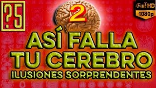 Te reto Voy a hacer fallar tu cerebro II ¿Es confiable Ilusiones ópticas sorprendentes [upl. by Earla]