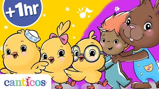 Canticos  40 Canciones infantiles bilingües para cantar y aprender  inglés y español [upl. by Yatnuhs693]