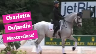 Charlotte Dujardin How to train Piaffe and Passage in Dressage [upl. by Akimik]