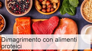 Dimagrimento con prodotti proteici elenco e tabella delle calorie dei prodotti [upl. by Krigsman]