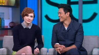 Karen Gillan and John Cho Shed Light on Selfie [upl. by Notnarb]