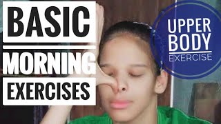 Basic Morning Exercises  Morning Stretches  Upper Body Exercise  Morning Workout  Paraplegic [upl. by Gwen]