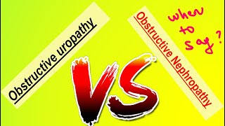 OBSTRUCTIVE UROPATHY amp OBSTRUCTIVE NEPHROPATHY  DM TOPICS  VIDEO 220 [upl. by Henrieta]