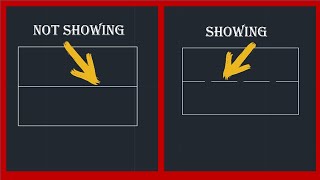 HOW TO FIX BROKEN LINES NOT SHOWING IN AUTOCAD [upl. by Baerman]