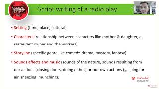 Drama Scripts as a Tool in Language Practice [upl. by Aihsoek]