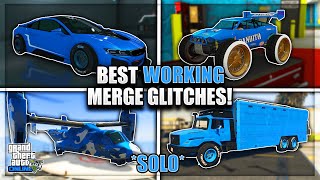 SOLO GTA 5 BEST WORKING CAR MERGE GLITCHES AFTER PATCH 169 F1BENNYS MERGE GLITCH GTA ONLINE [upl. by Proud963]