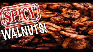 HOW TO MAKE FAST AND EASY SPICY WALNUTS YOULL LOVE  Kitchen Bravo [upl. by Walczak510]