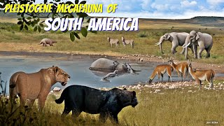 Extinct Pleistocene Megafauna of South America [upl. by Attayek340]