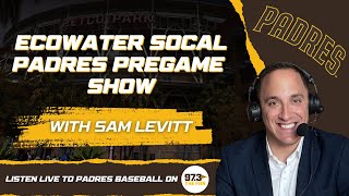 EcoWater SoCal Padres Pregame Show September 1 at Rays [upl. by Airrehs]