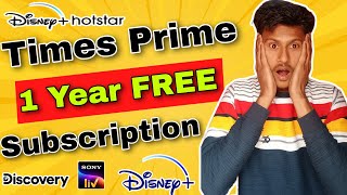 1 YEAR FREE TIMES PRIME SUBSCRIPTION  TIMES PRIME FREE ME SUBSCRIPTION KAISE LE  timesprime [upl. by Hanafee]