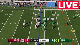 🔴LIVE NOW Oregon Ducks vs Ohio State Buckeyes  Week 7 Full Game  2024 College Football 25 [upl. by Alleahcim]