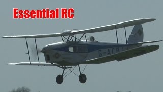 LARGE SCALE quotElectricquot De Havilland FOX MOTH [upl. by Ahselef537]