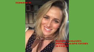 Shantel VanSanten First Ever Instagram Live The Flash [upl. by Keslie713]