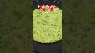 High Protein Oats Chilla For Weight Loss [upl. by Bittencourt]