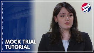 High School Mock Trial Video Tutorial [upl. by Tips]