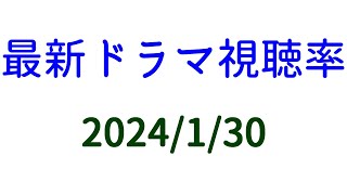 君が心をくれたから 視聴率ダウン！春になったら 視聴率好調！2024年1月30日付☆ドラマ視聴率速報！ [upl. by Junna]