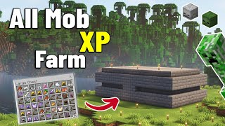 NEW UPDATED MOB XP Farm in Minecraft 120121 [upl. by Hen563]