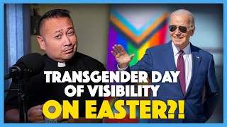 Controversy Transgender Day on Easter President Biden Considered a Devout Catholic by the Media [upl. by Aimat]