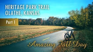 Heritage Park Olathe Trail Part 1 [upl. by Yeuh849]