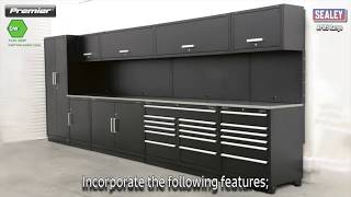 SEALEY Modular Premier Storage Systems  DW Toolshop [upl. by Brindell105]