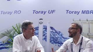 Tecnologia de membranas da Toray na Fenasan 2024 [upl. by Granese]