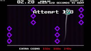 Hyper gravitron 100 By exsll Platformer Extreme Demon quotGeometry Dash 22quot [upl. by Yecaj]