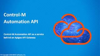 AAPI ControlM Automation API as a service behind an Apigee Edge API Gateway [upl. by Aynotahs]