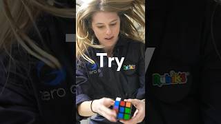 Bailey Burns Solves a Rubik’s Cube at Zero Gravity  RubiksMakeYourMove [upl. by Naot]