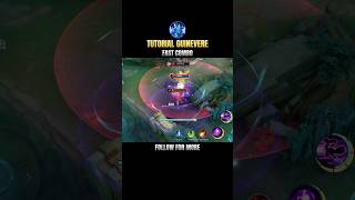 ✅ TUTORIAL GUINEVERE  FAST COMBO  MOBILE LEGENDS mobilelegends guinevere [upl. by Dupre675]