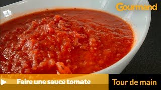 Comment faire une sauce tomate [upl. by Niledam]