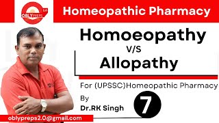 Homeopathy vs Allopathy Organon of medicine Homeopathy pharmacist vacancy 2024 Lectures [upl. by Gianina768]