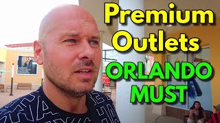 Premium Outlets Orlando Vineland Shopping Tour [upl. by Eilra]