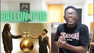 Burna Boy ft Wizkid  Ballon Dor  Ghana Reaction [upl. by Desdee264]