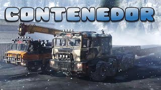 💪 Contenedor GIGANTE  SnowRunner Gameplay 58 [upl. by Nomelihp]