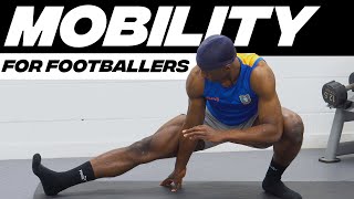 Mobility Routine For Footballers  INJURY PREVENTION [upl. by Bein]