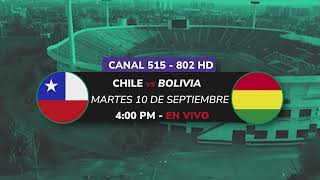 CHILE vs BOLIVIA EN VIVO en SANTIAGO por las CLASIFICATORIAS 2026  FECHA 8 [upl. by Ixel]