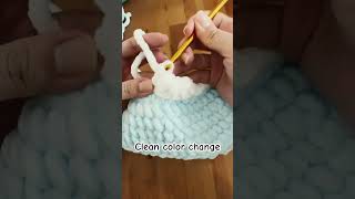 Crochet Cinnamoroll bag with clean color change crochet crochetbag cinnamoroll changecolor [upl. by Ayim]