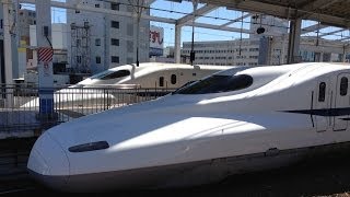 Part 1 Shinkansen to Tokyo Kagoshima  Okayama [upl. by Haisi]