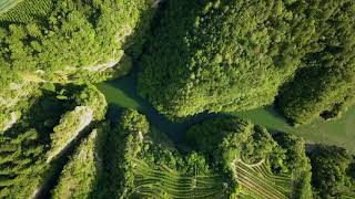 Alta valle di Non vista dal drone [upl. by Cliffes737]