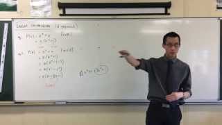 Linear Factorisation of Polynomials 2 of 2 Introductory example [upl. by Lena]